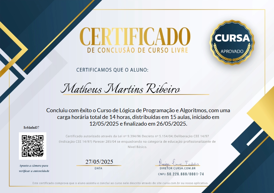 Certificado
